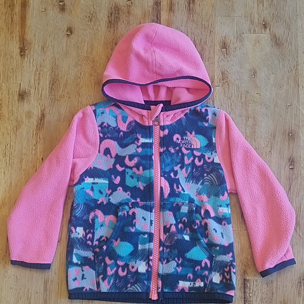 The North Face fleece hoodie